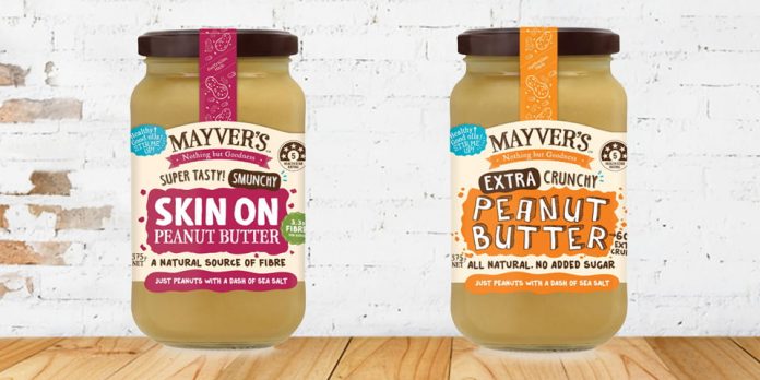 More crunch added to Mayver's peanut butters