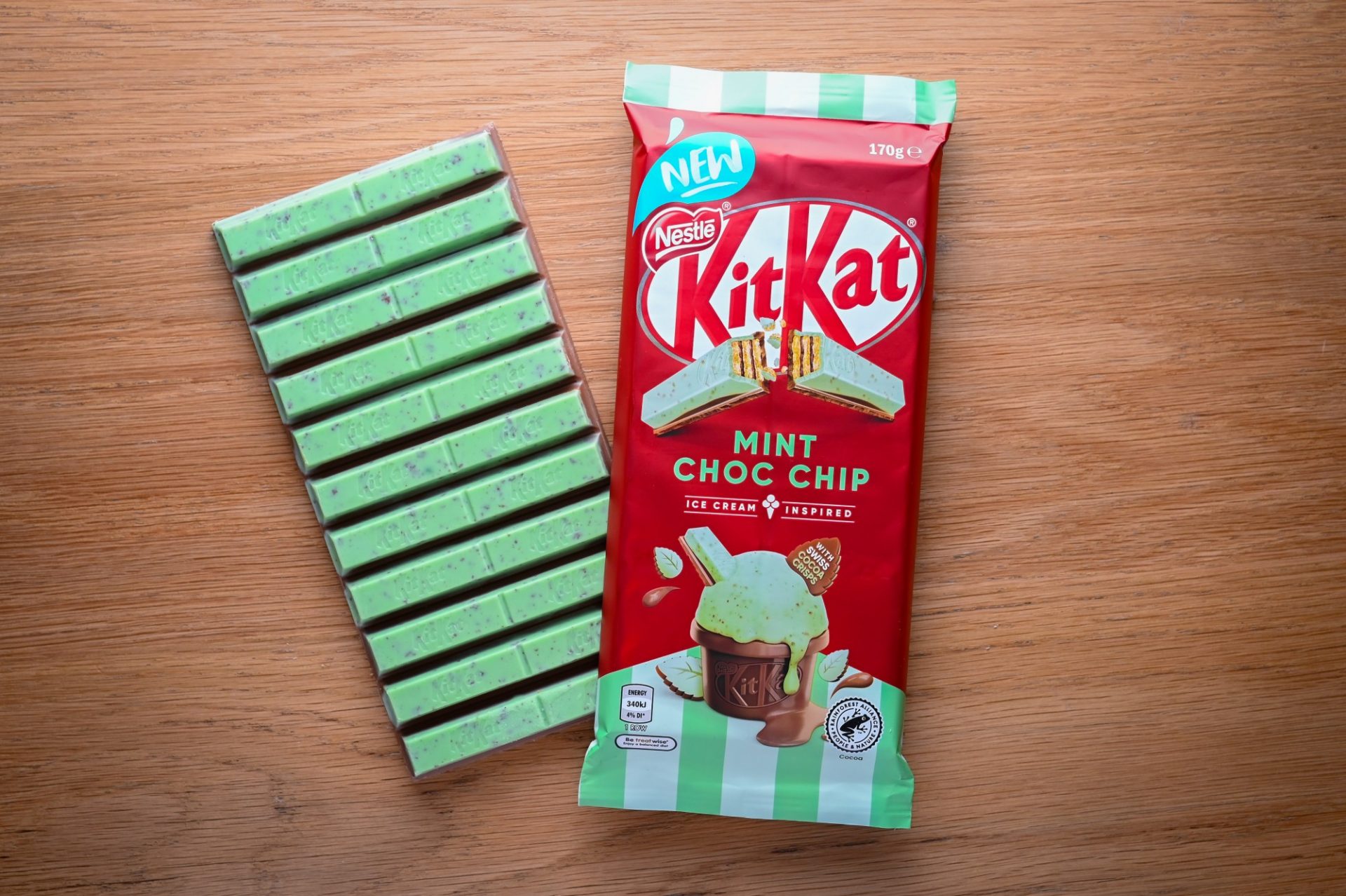 kitkat mint choc chip