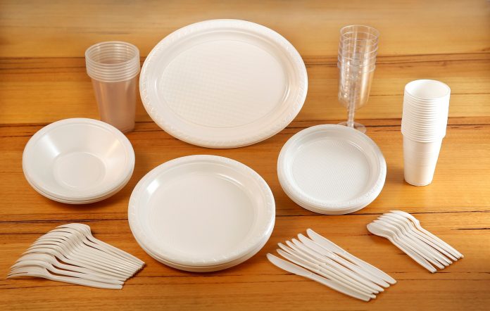 Coles' current plastic tableware range will be phased out this year.