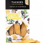 Tucker's Parmesan Crackers.