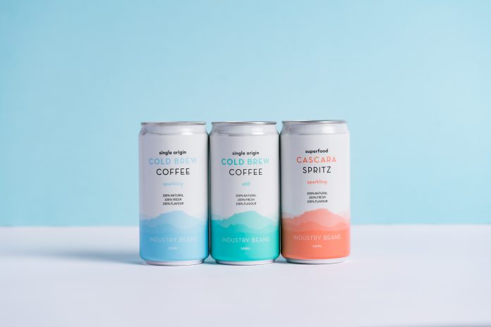 Industry Beans updates cold brew cans